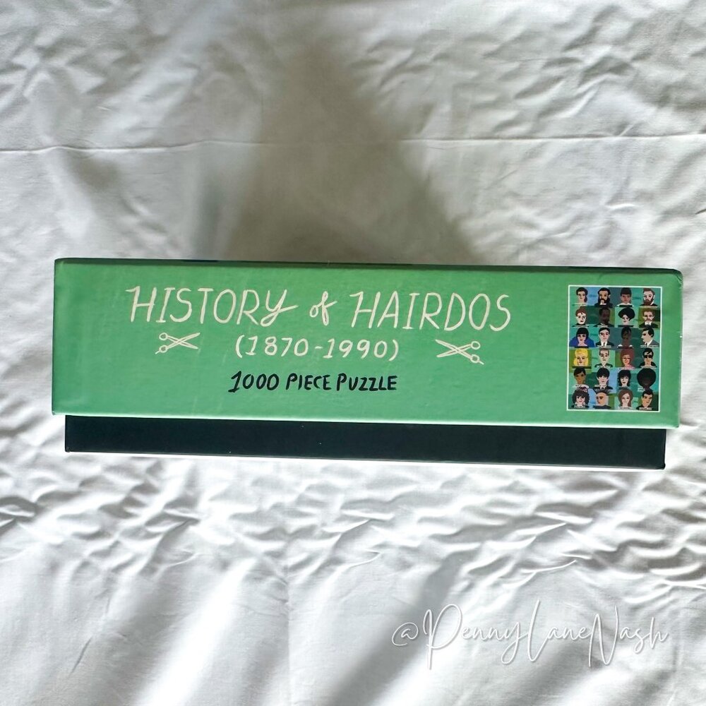 Galison Hairstyles Decades 1000 Piece Jigsaw Puzzle - Picture 3 of 5